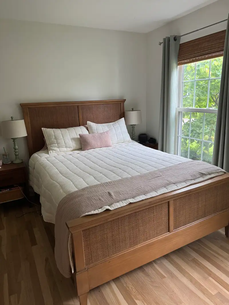 Customer image of Organic Airy Gauze Throw