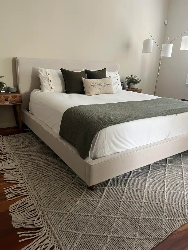 Customer image of Organic Airy Gauze Throw