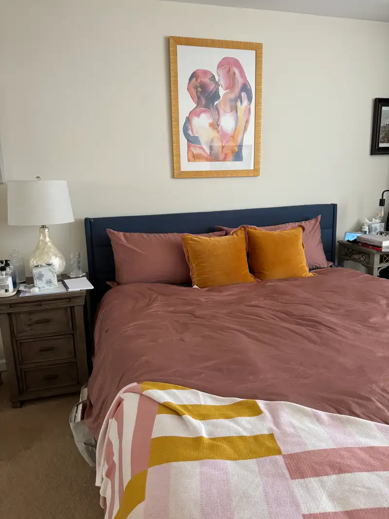Customer image of Luxury Organic Sateen Duvet Cover Set