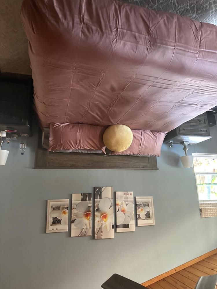 Customer image of Luxury Organic Sateen Duvet Cover Set
