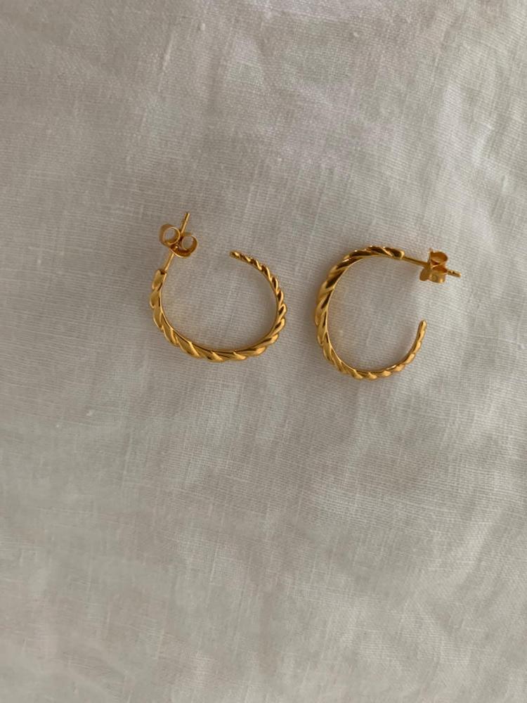 Thin Croissant Dôme Hoops