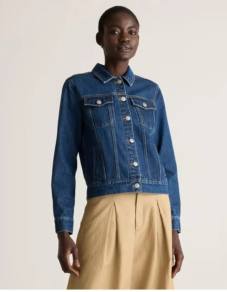 ジャケット・アウター NOUNLESS ORGANIC COTTON DENIM JACKET ORGANIC COTTON DENIM JACKET – NOUNLESS