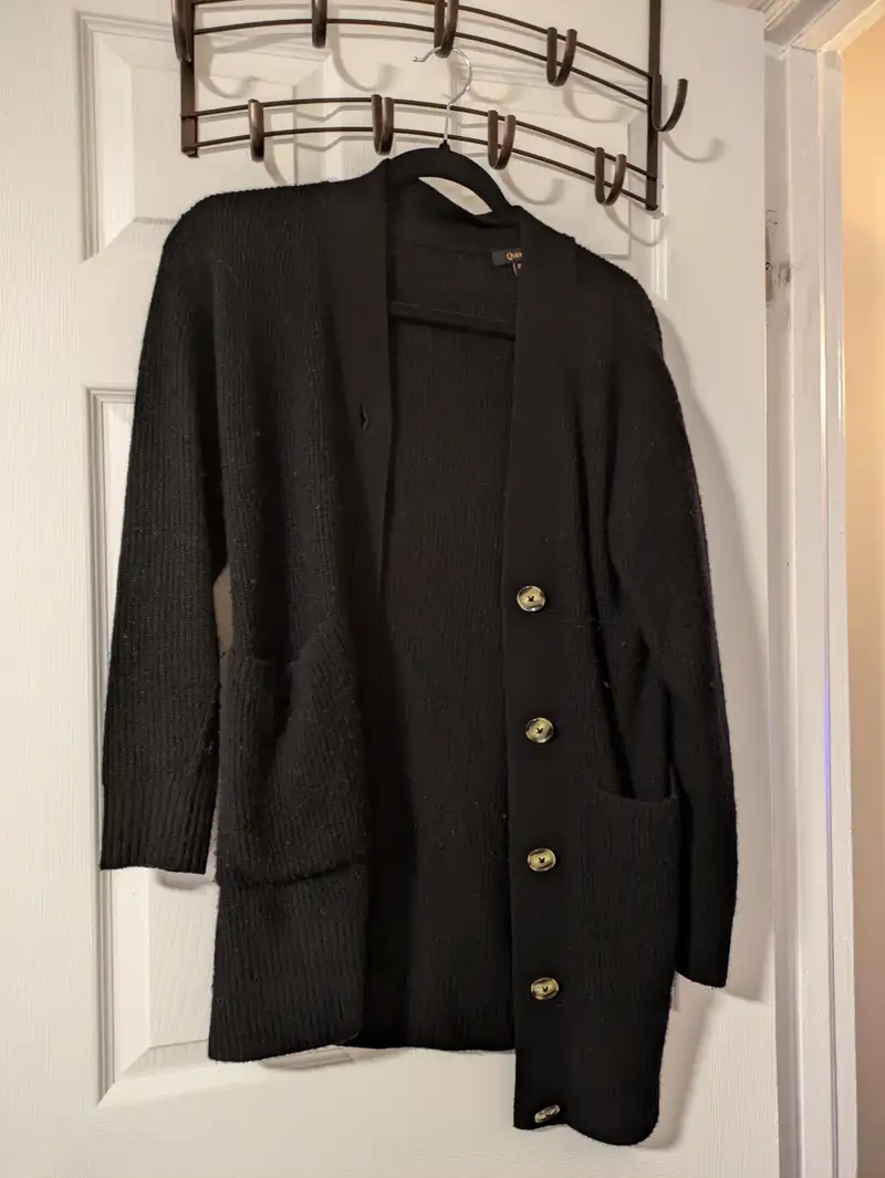 Customer image of Baby Alpaca-Wool Oversized Cardigan 