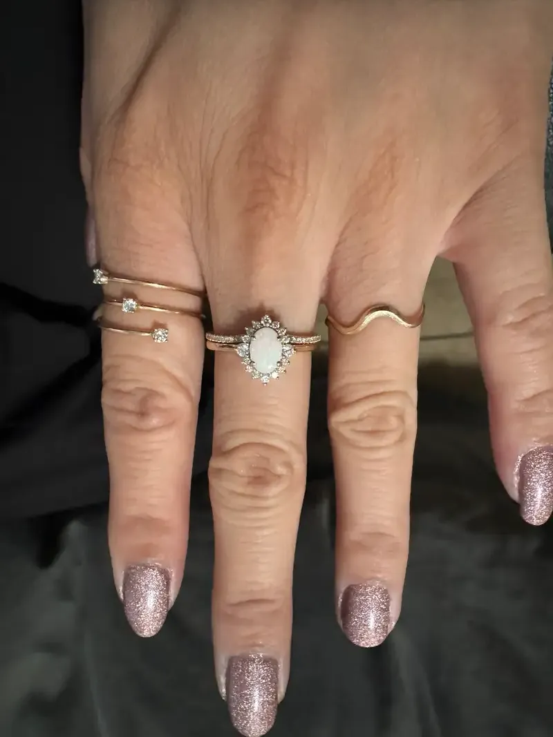 14K Gold Diamond Line Ring | Quince