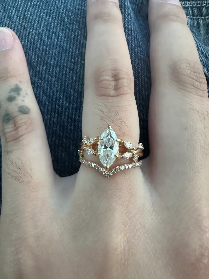 14K Gold Diamond Line Ring | Quince