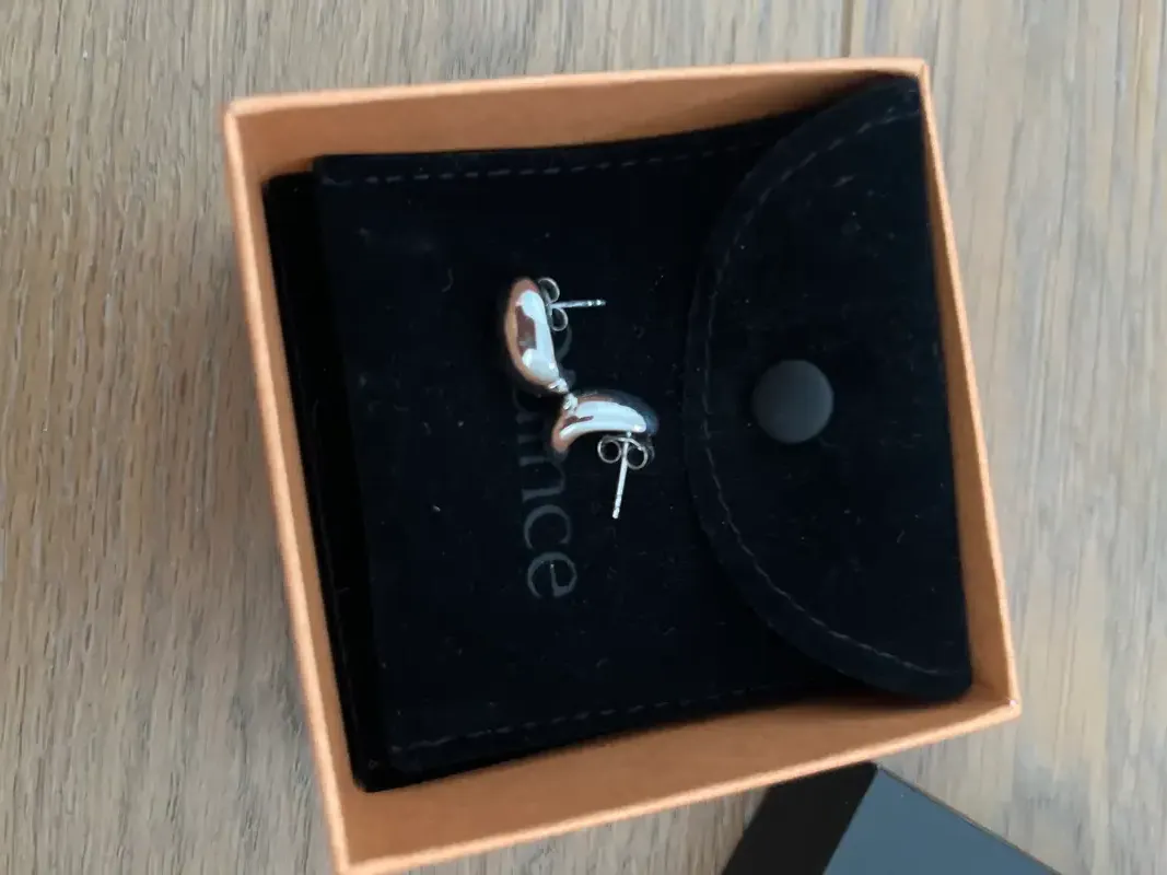 14K Gold Pearl Drop Earrings