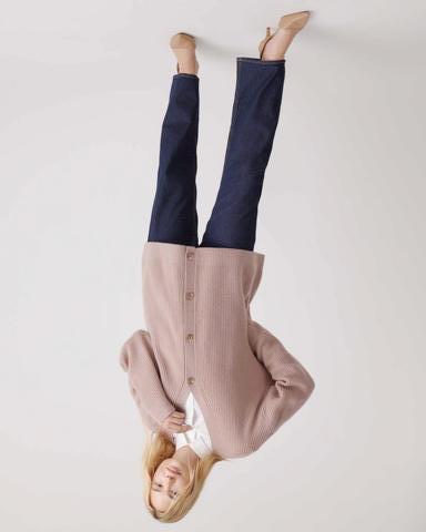 Beautiful Pink Cashmere Cardigan