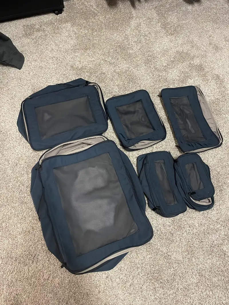 Revive Nylon Compression Packing Cubes (6-pack)