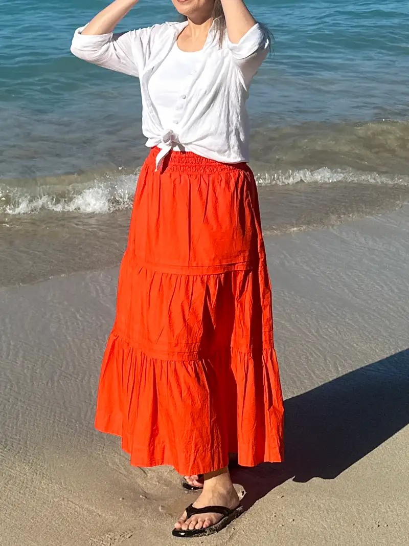 The skirt of the summer