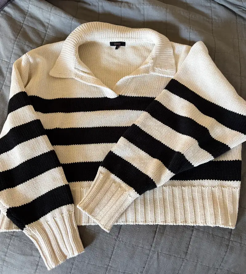 Mongolian Cashmere Waffle Sweatshirt