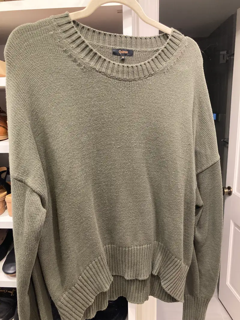 Flattering sweater