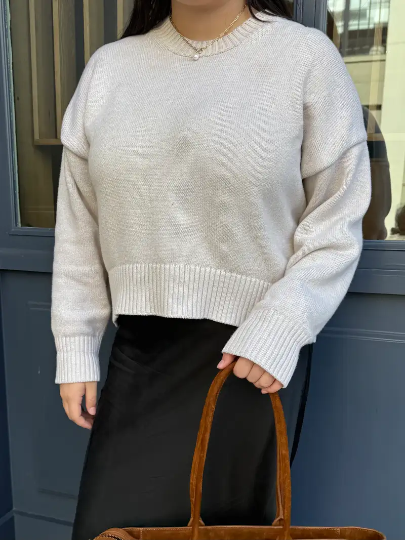 The only cotton sweater you'll need...