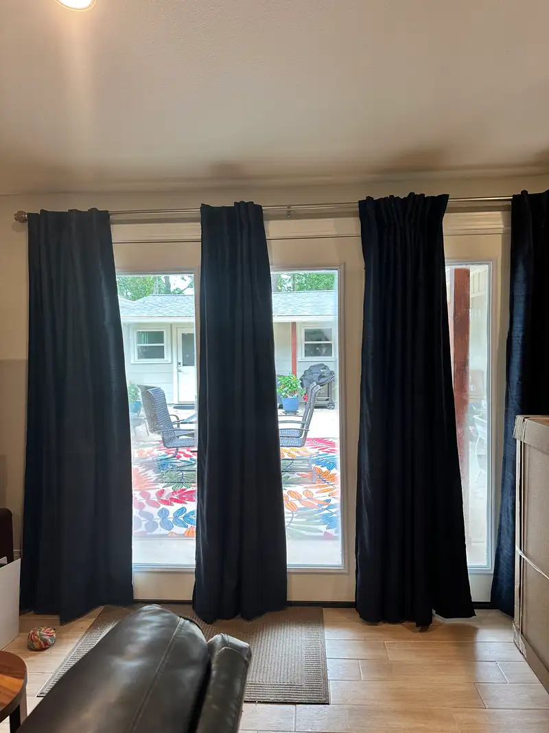 Raw Silk Curtain