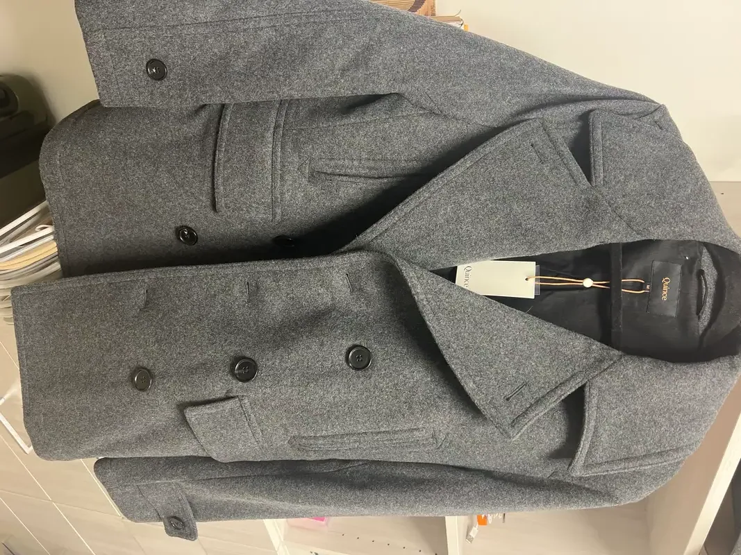 Italian Wool Peacoat