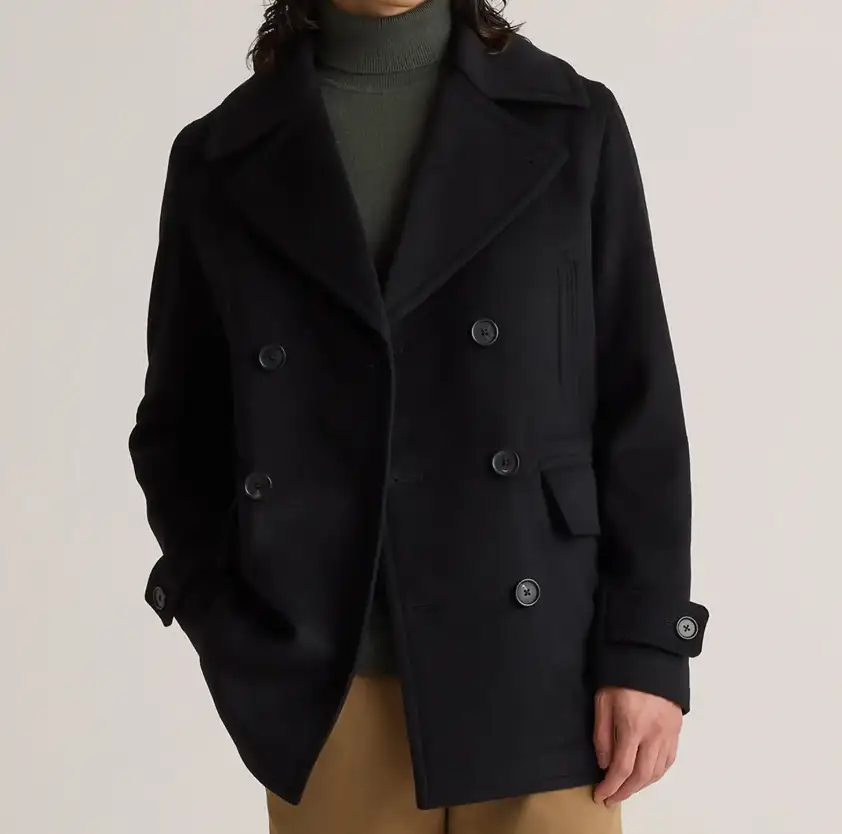 Italian Wool Peacoat
