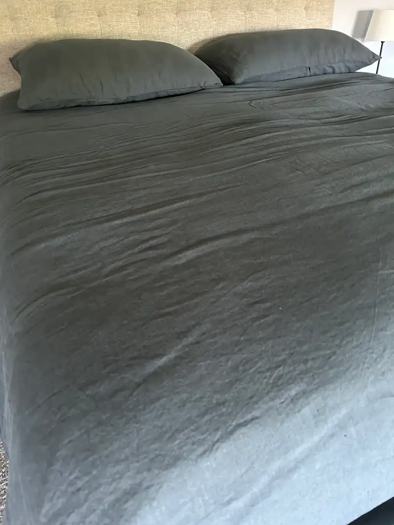 Customer image of European Linen Duvet Cover Set