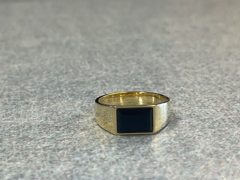 Onyx Rectangular Ring