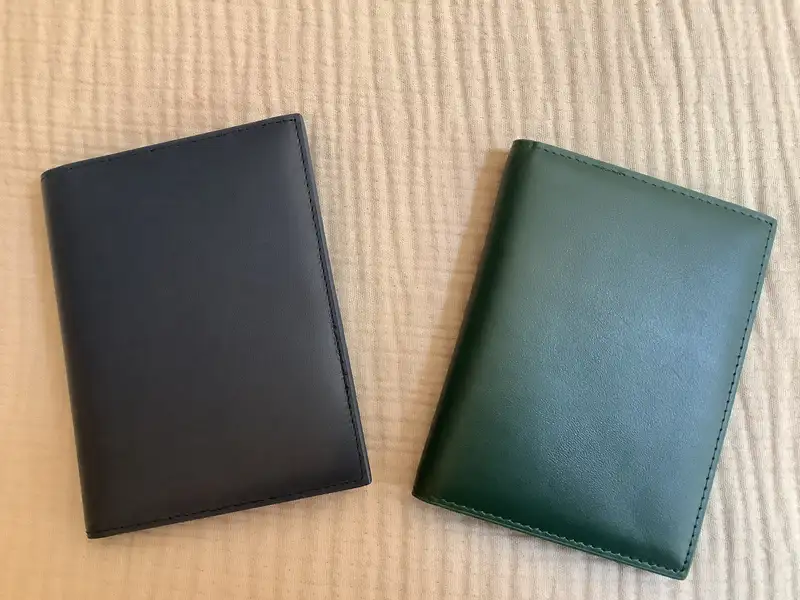 Nappa Leather RFID Blocking Passport Holder