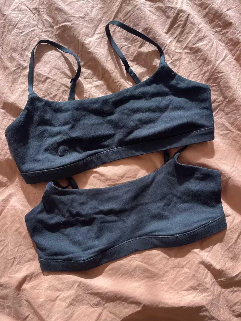 Micromodal Ruched Bralette (2-pack)