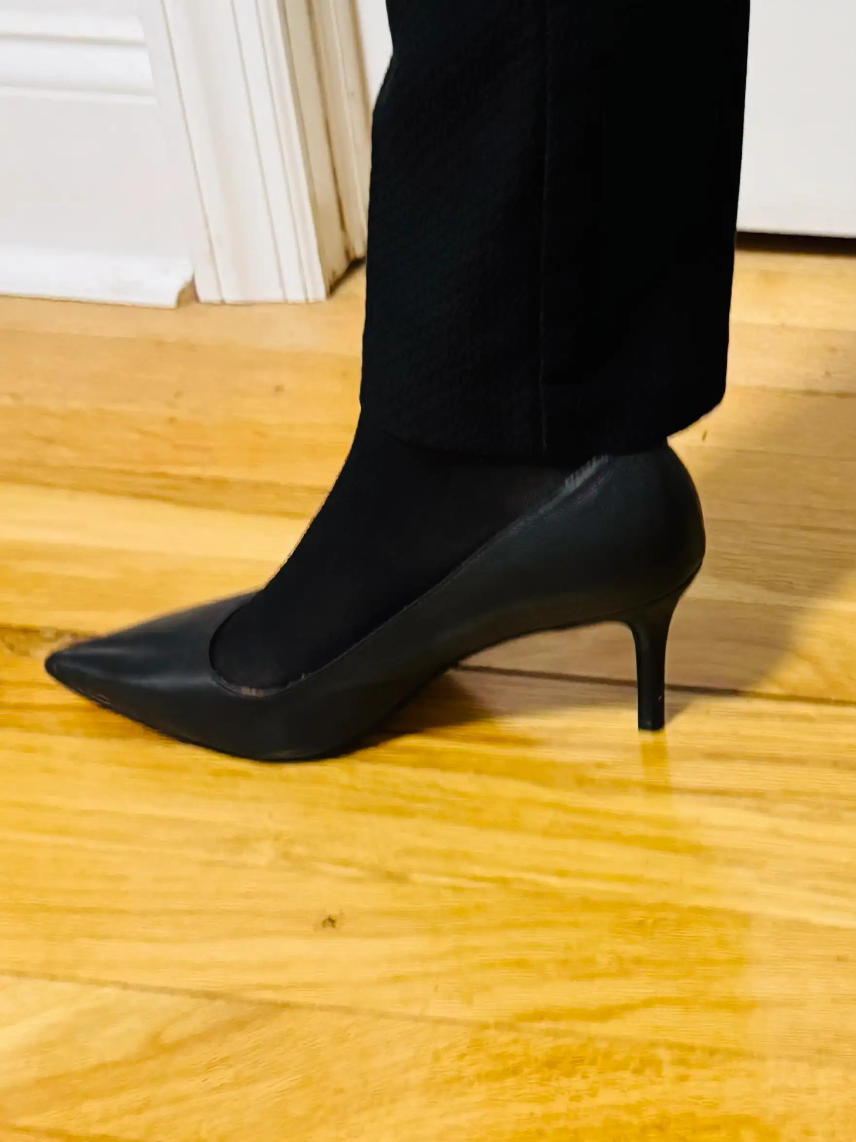 Italian Leather 75mm d'Orsay Pump 