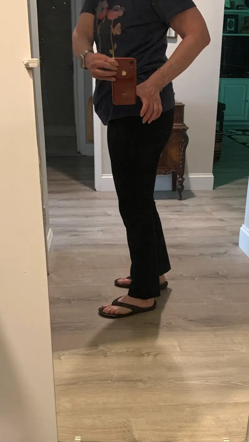 Ponte straight leg pants
