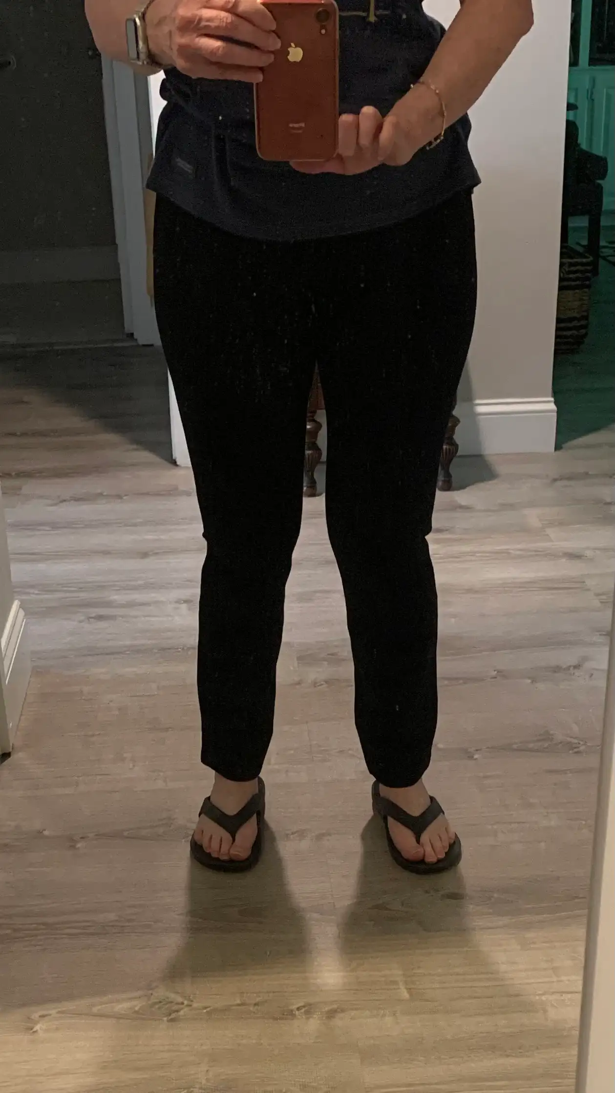Ponte straight leg pants