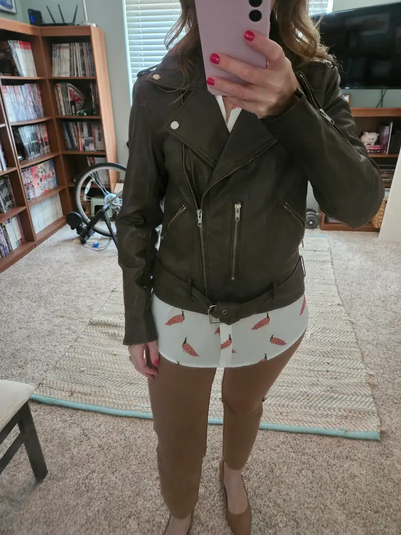Customer image of Ultra-Stretch Ponte Straight Leg Pants