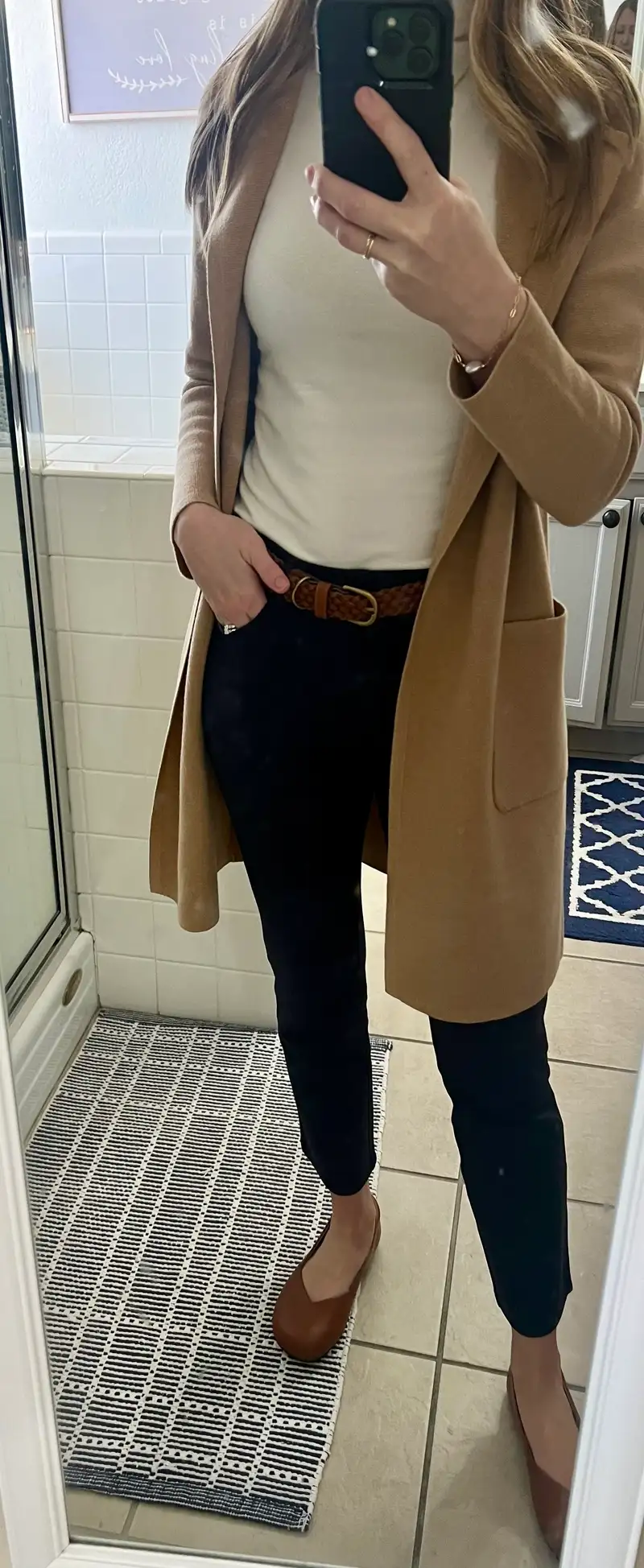 Customer image of Ultra-Stretch Ponte Straight Leg Pants