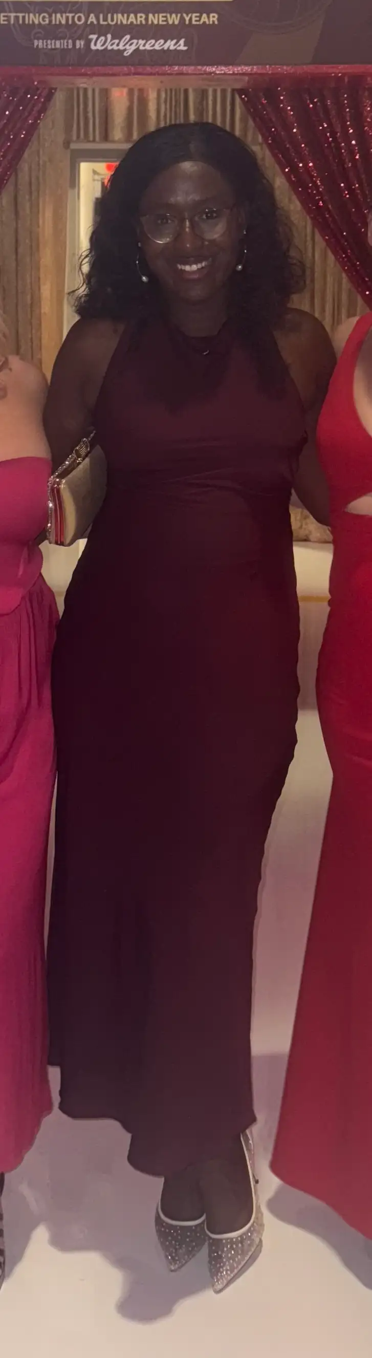 ワンピース Perfume Closet | High Neck Dress Washable Stretch Silk High Neck Midi Dress