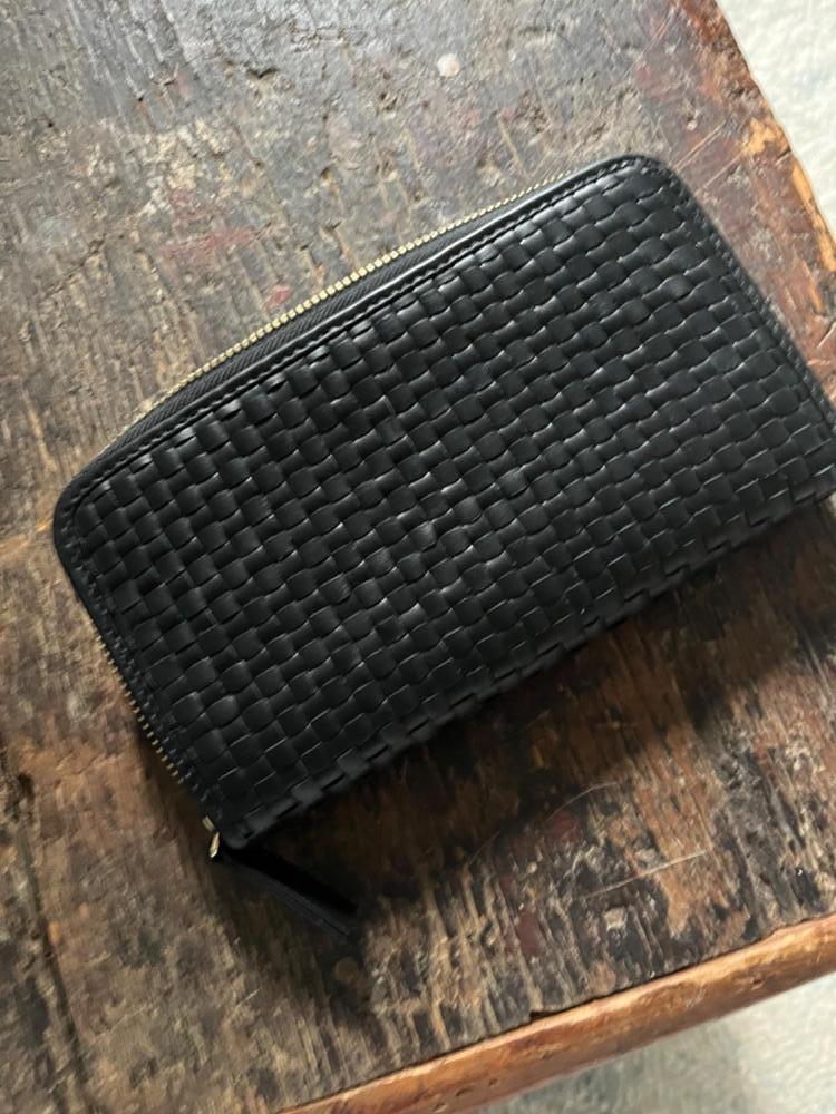 Italian Leather Handwoven Convertible Crossbody