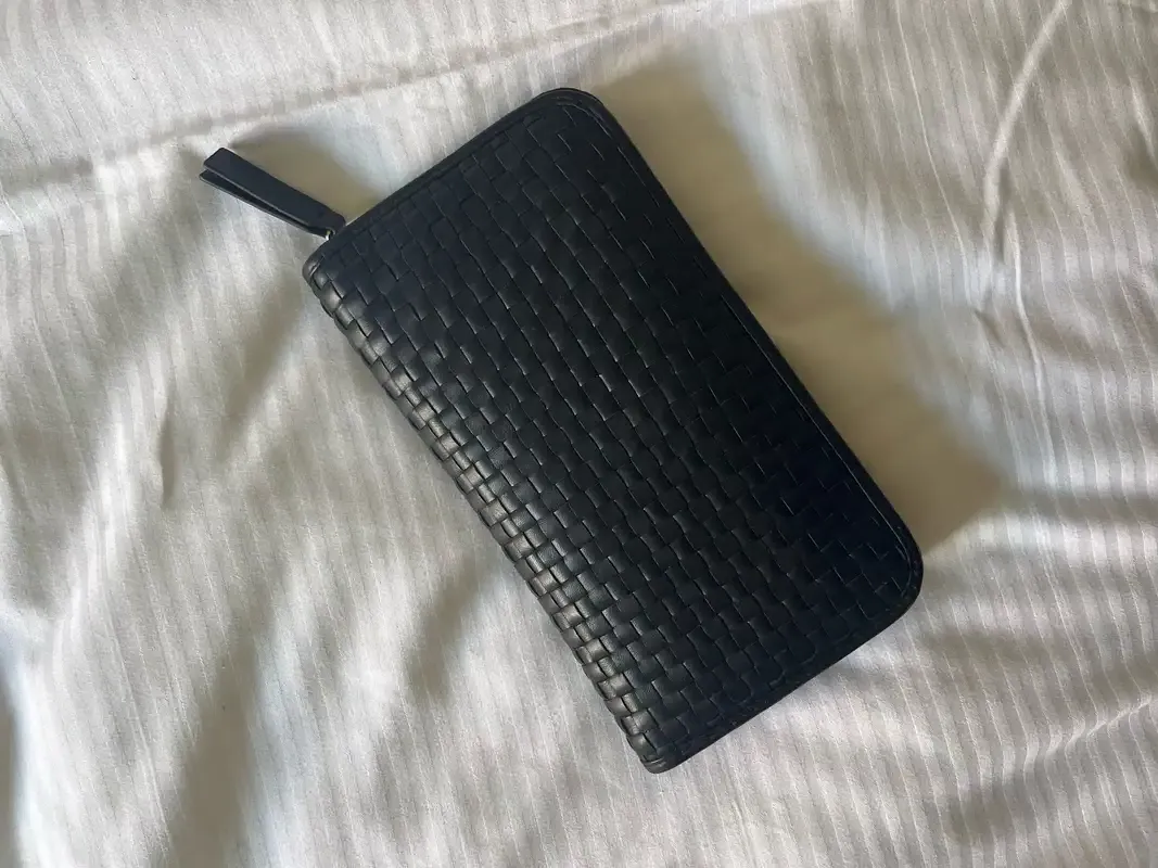 Italian Leather Handwoven Convertible Crossbody