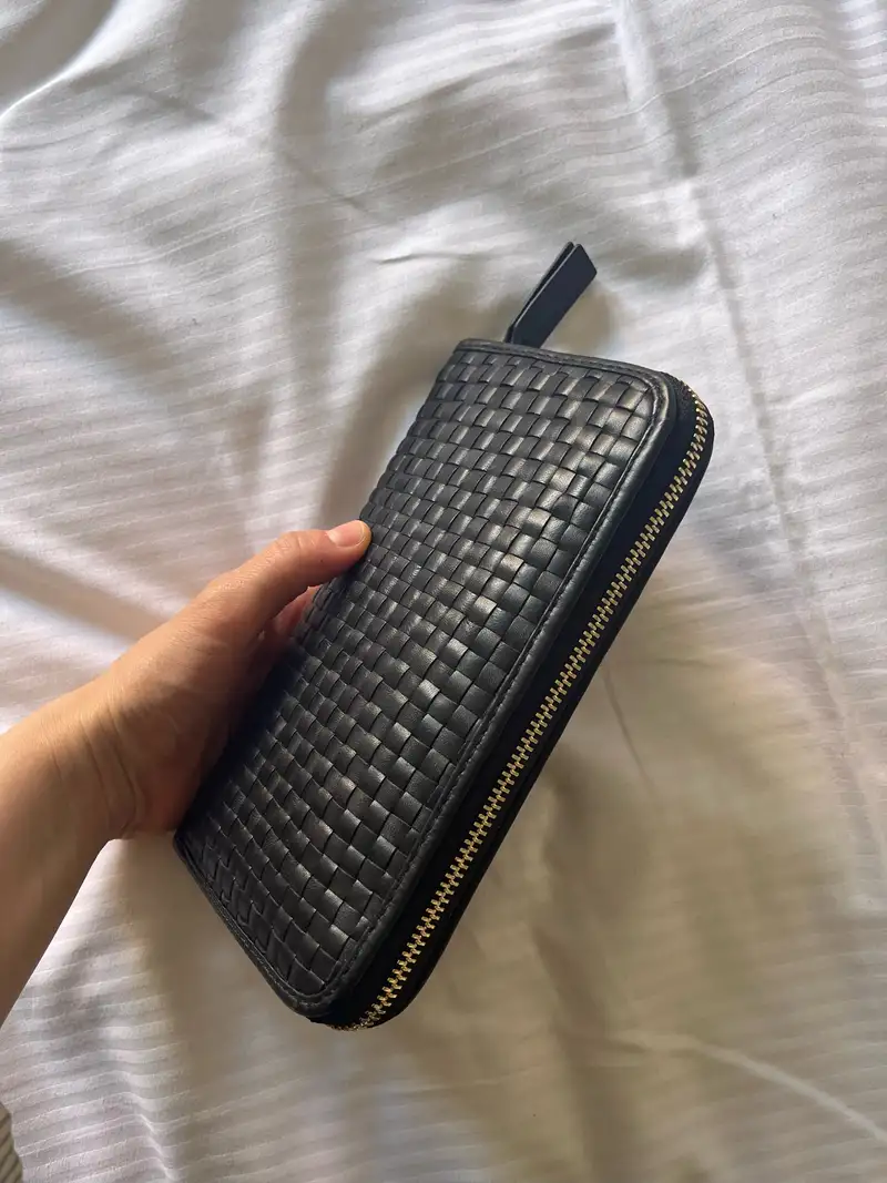 Italian Leather Handwoven Convertible Crossbody