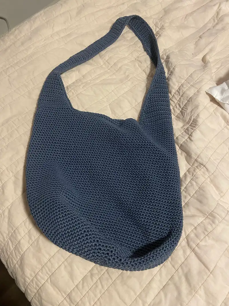 Hand Crochet Hobo Shoulder Bag