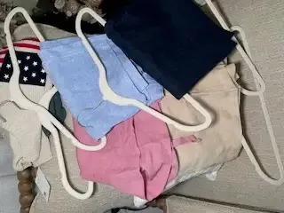 Customer image of 100% European Linen Shorts