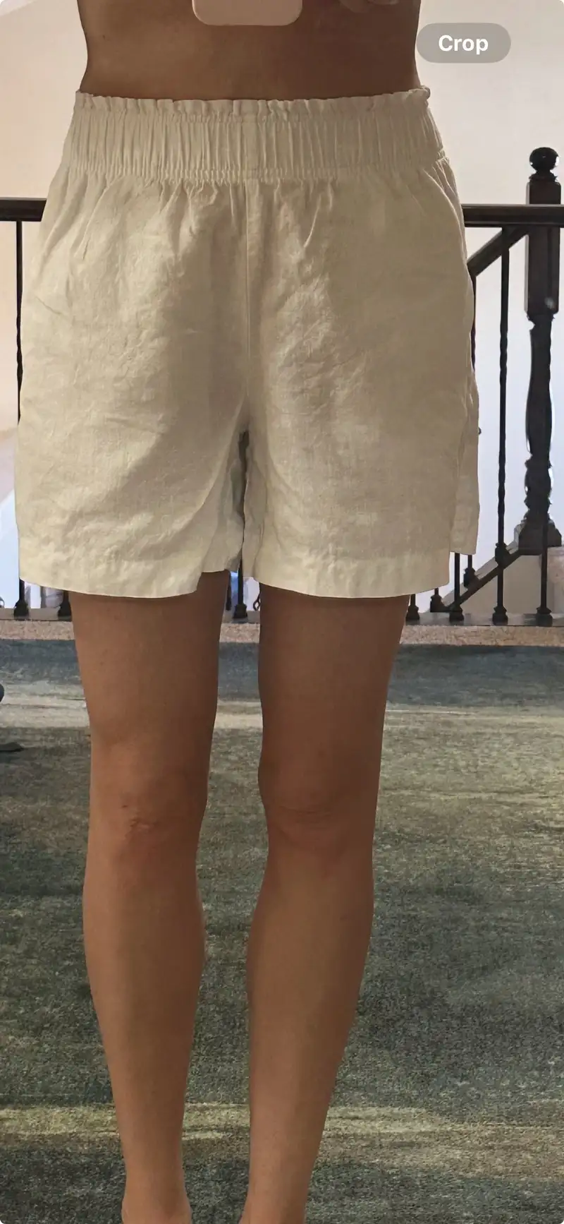 Linen shorts