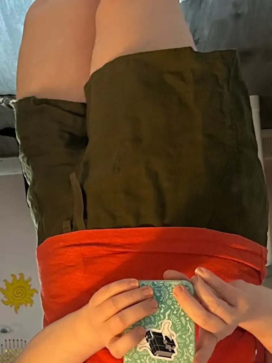 Customer image of 100% European Linen Shorts