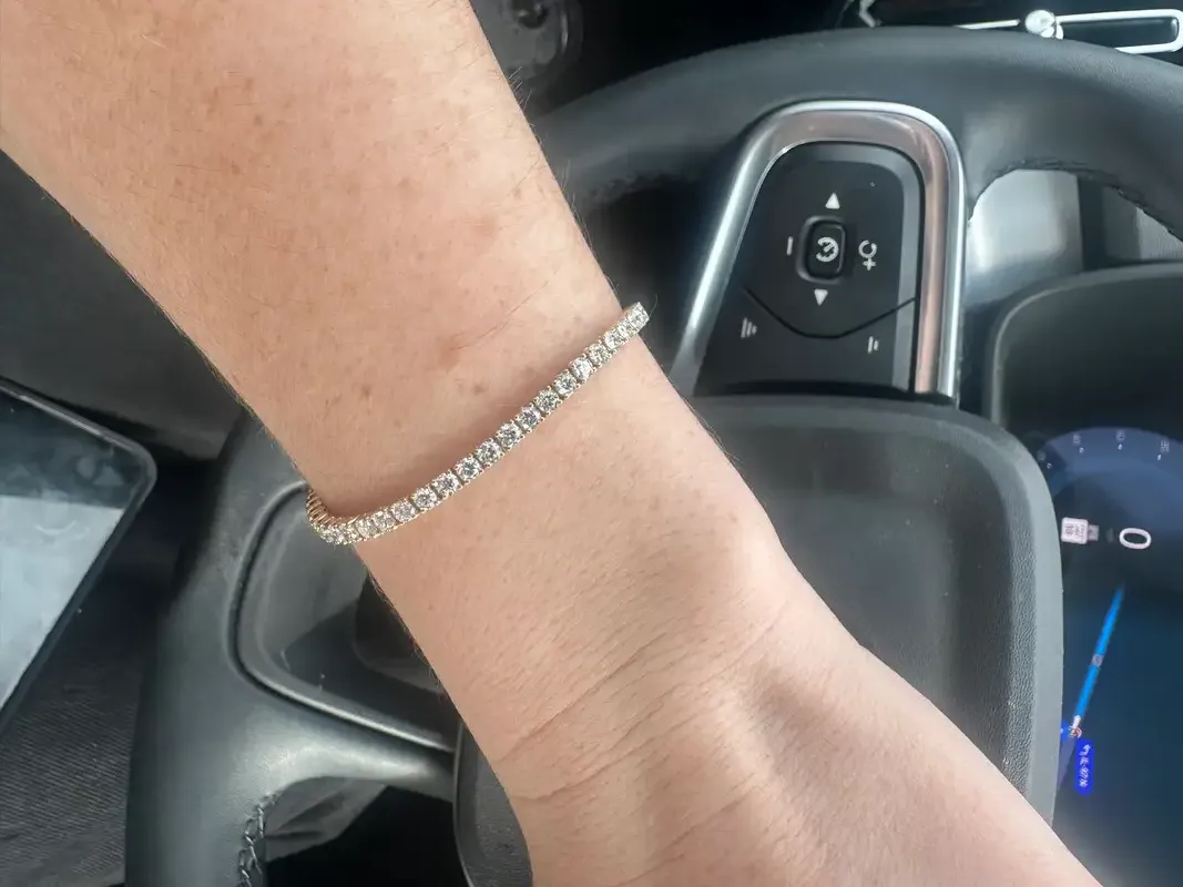 Lab Grown Diamond Round Eternity Band