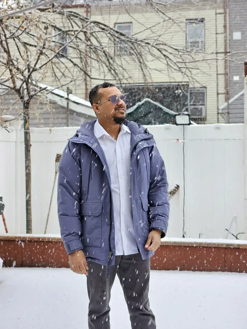 Men's Responsible Down Hooded Parka