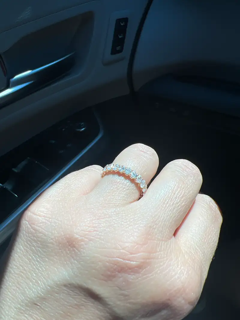 14K Gold Lab Grown Diamond Solitaire Necklace