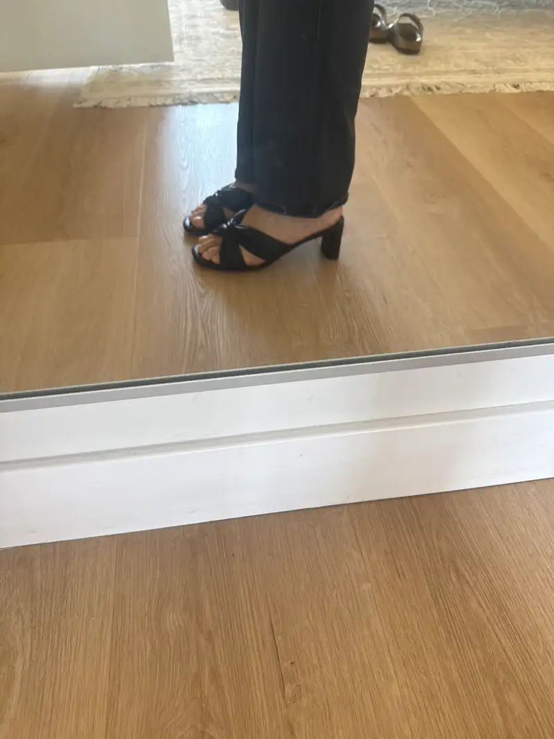 100% Leather Wrap Sandal