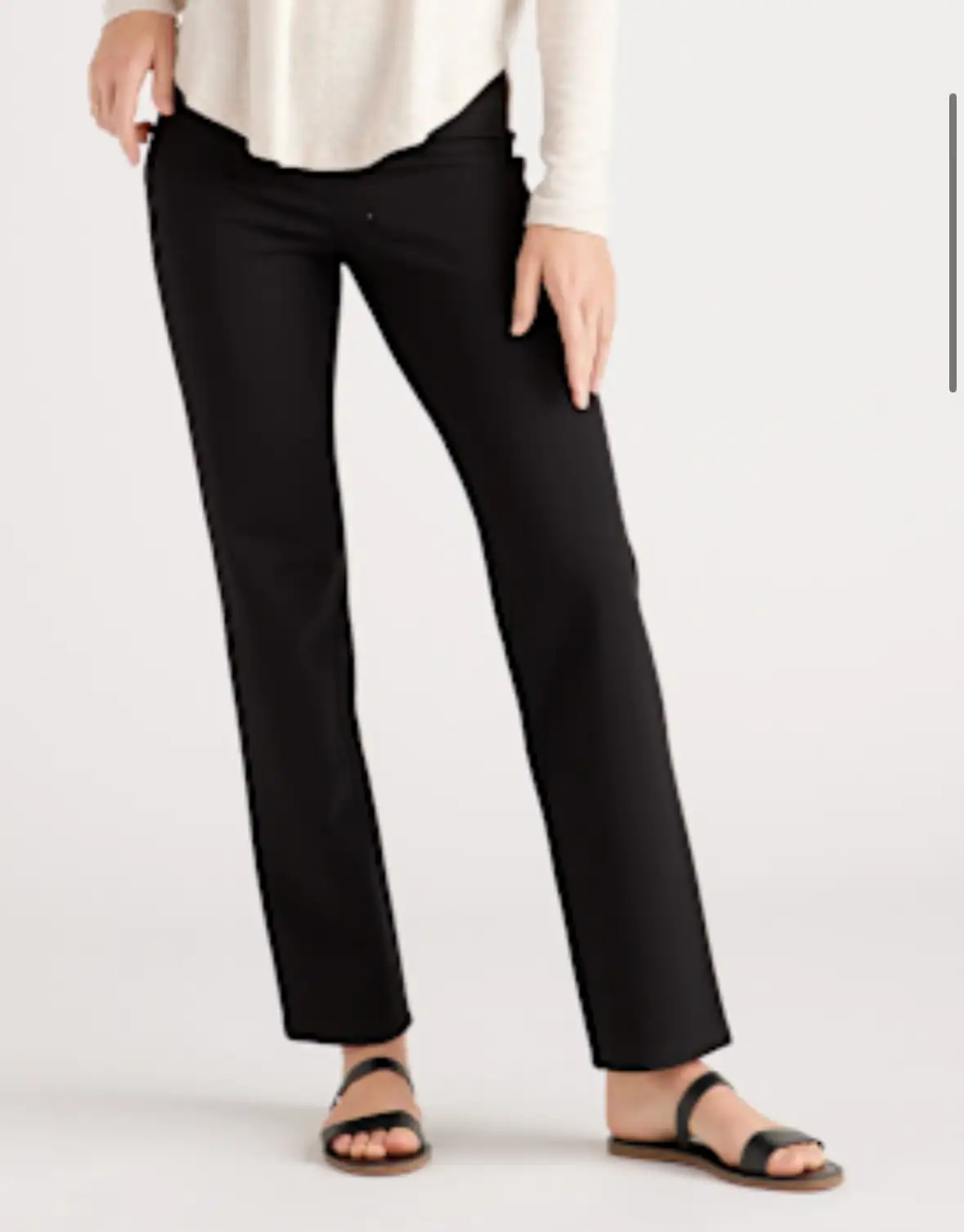 Customer image of Ultra-Stretch Ponte Straight Leg Pants