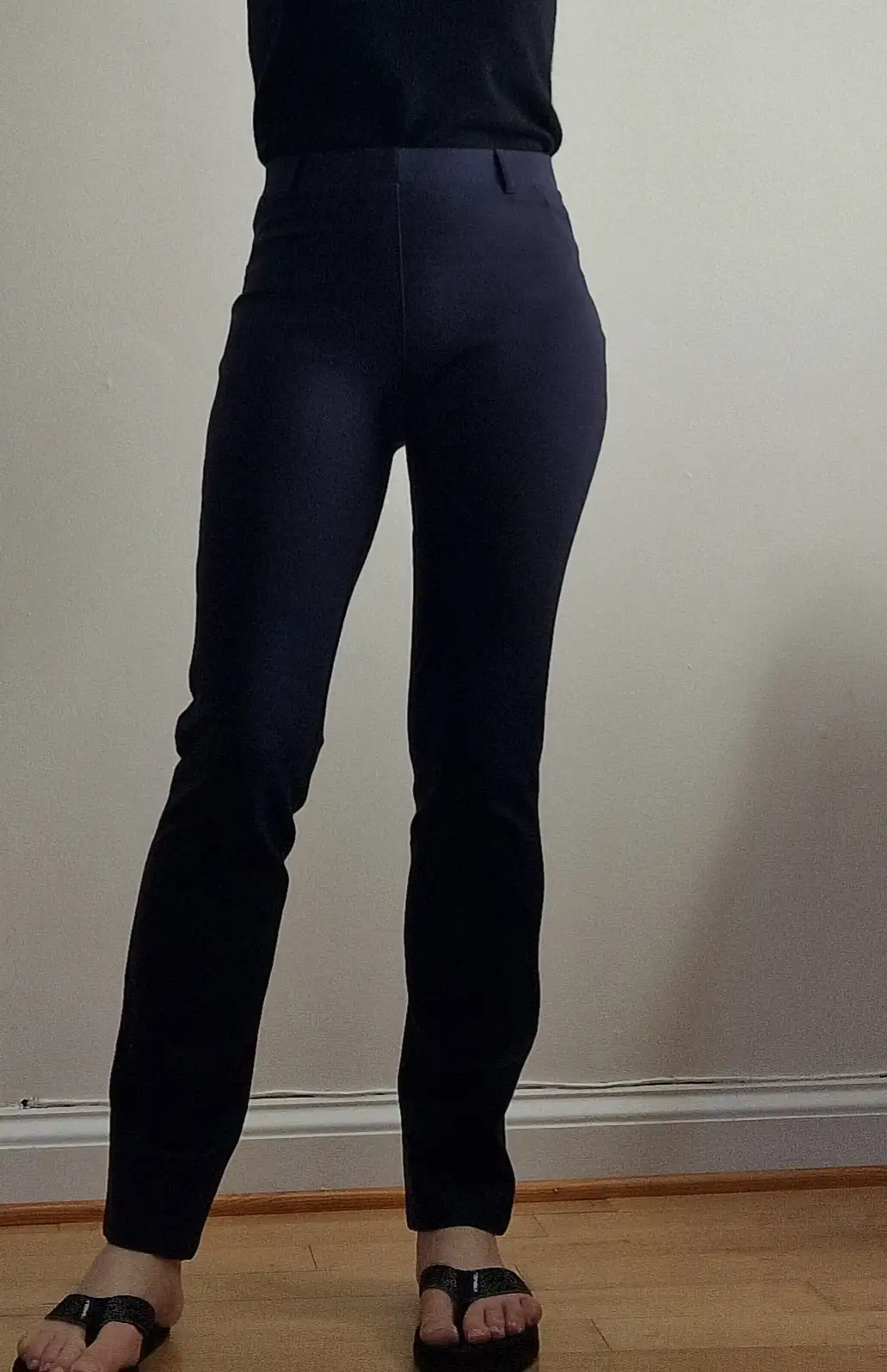 Customer image of Ultra-Stretch Ponte Straight Leg Pants