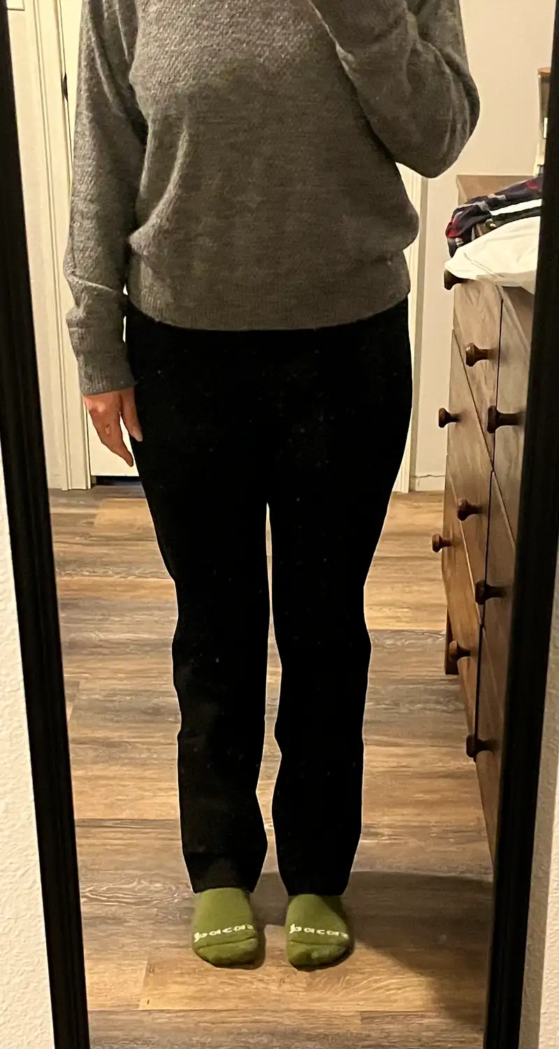Customer image of Ultra-Stretch Ponte Straight Leg Pants