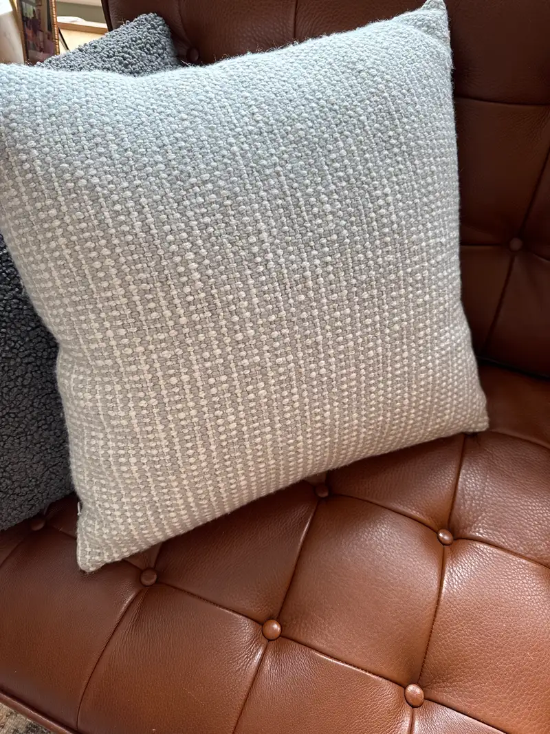 Wool Linen Textured Pillow Cover (SET OF 2)