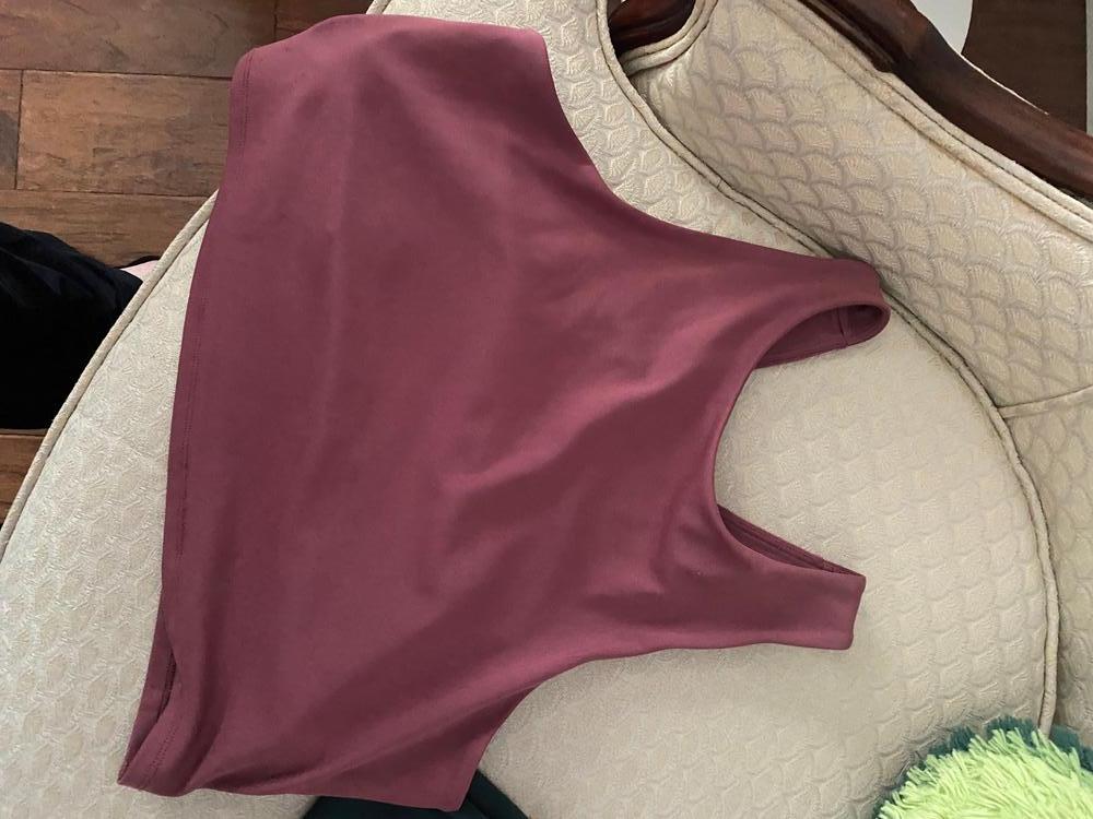 Customer image of Ultra-Soft High-Neck Cropped Tank