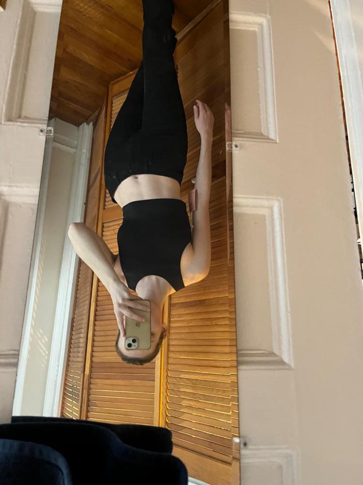 Customer image of Ultra-Soft High-Neck Cropped Tank