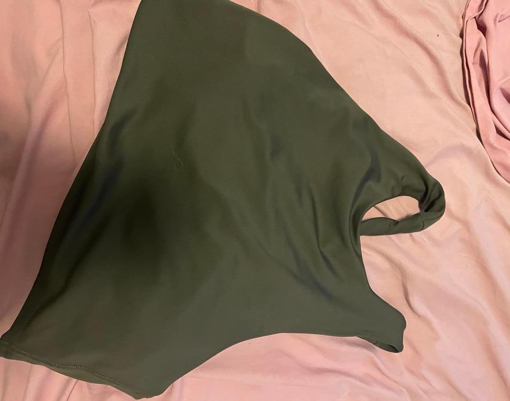 Customer image of Ultra-Soft High-Neck Cropped Tank