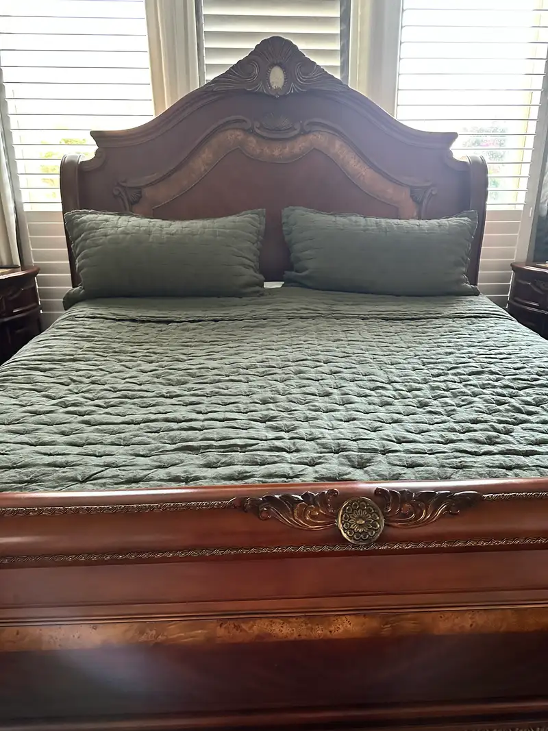 Organic Cotton Basketweave Quilt Set