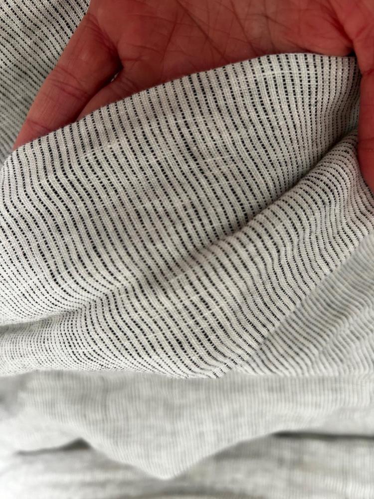 Customer image of European Linen Stripe Sheet Set