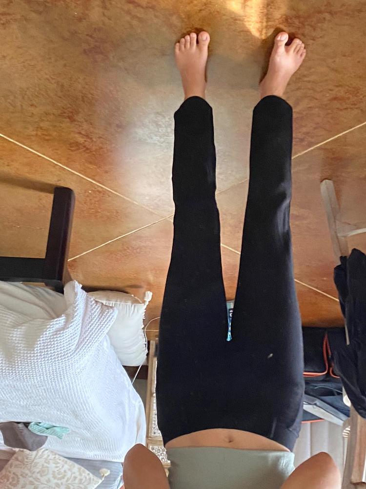 Customer image of Ultra-Stretch Ponte Straight Leg Pants